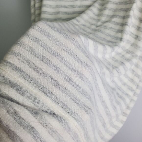 Lou & Grey Striped Cowl Neck Tank Top, Size XS - Picture 4 of 7